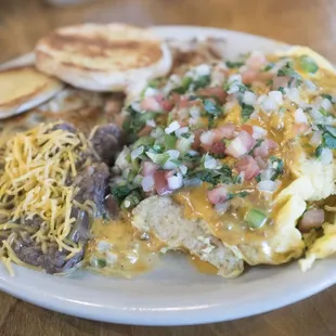 Queso chorizo migas