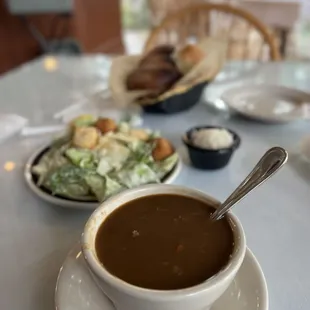 A cup of gumbo really good