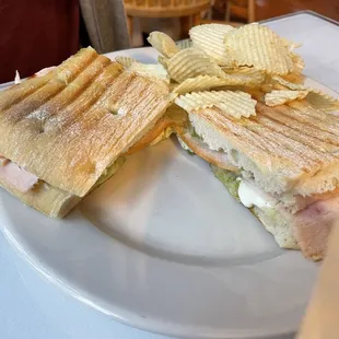 Smoked Turkey Pesto Sandwich