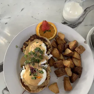 Crabcake Benedict
