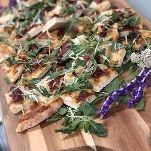 Catering platter pizzetas.