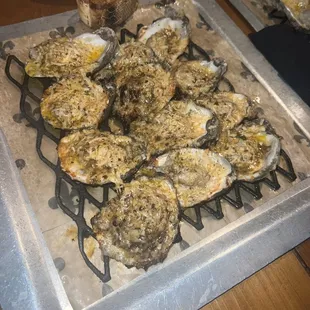 Charbroiled Oysters