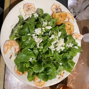 Crab Lump Boiled Shrimp Salad