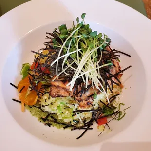 Salmon Ochazuke Risotto