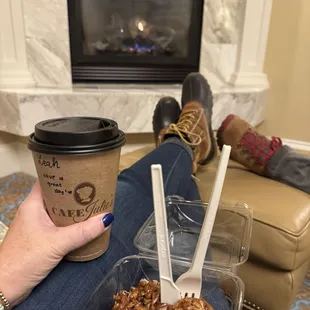 Pecan roll in our room