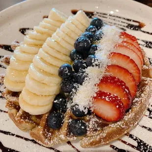 dessert waffle
