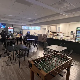 Plenty of seating space