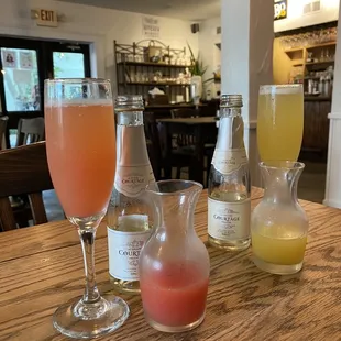 Guava and Pineapple Mimosa's