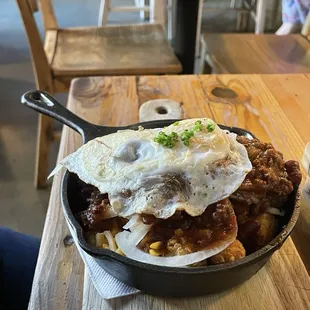 Chili lovers tot poutine