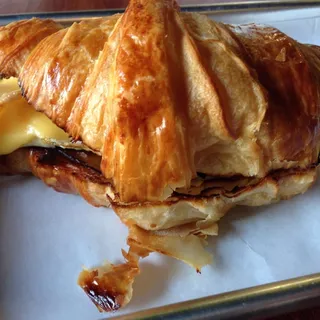 Ham and Cheese on Croissant