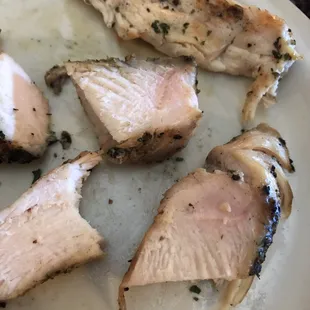 undercooked chicken breast