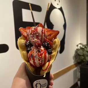 Kleo Berry Bite Waffle