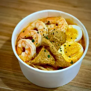 Singapore Laksa - also available to go.