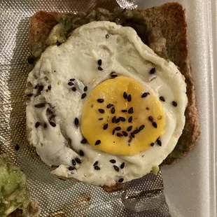 The most unimpressive avocado toast I&apos;ve seen to date!