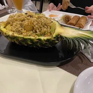 Pineapple fried rice