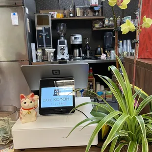 At cashier