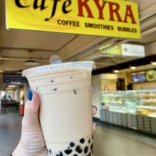 Milk Tea with Bubbles