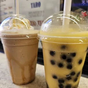 Mango Tapioca Smoothie