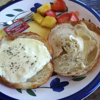 Bacon, Egg and Cheese on Bagel