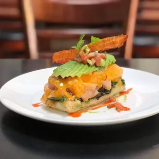 a plate of food