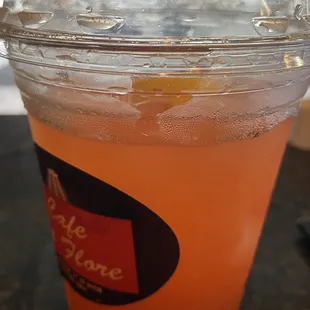 Pomegranate Italian Soda !