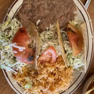 Rotten tomatoes in my shredded beef tacos!