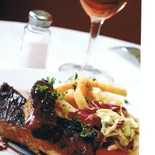 Dinner special, BBQ ribs.