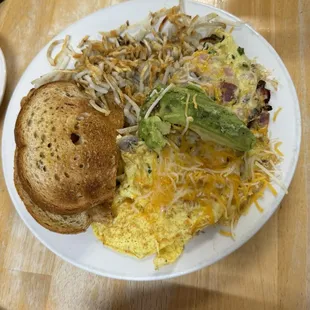 Armadillo Omelet