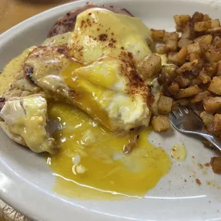 Undercooked eggs, runny whites filled with water (happens when eggs aren't fresh)