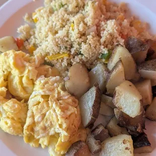 Ethiopian breakfast (no meat)