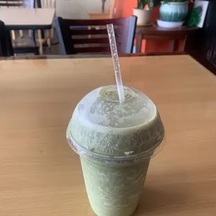 House special smoothie (added spinach)