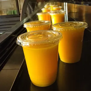 Fresh squeezed orange juice