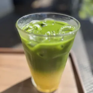 Matcha Yuzu Lemonade
