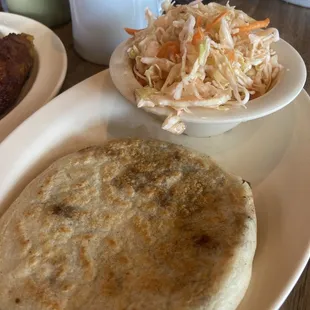 Pupusa is large!