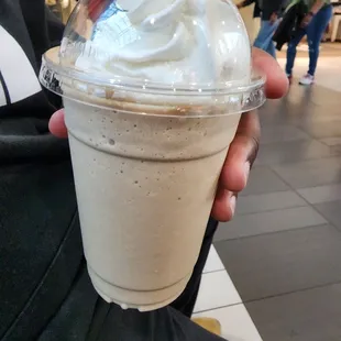 White mocha frappe