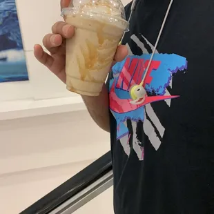 Carmel swirl frappe