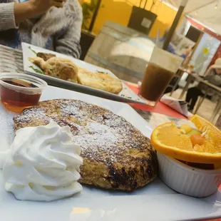 Their take on French toast ...