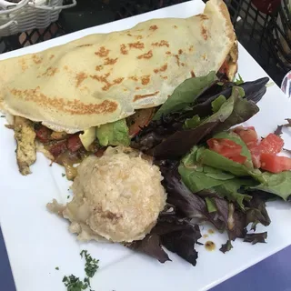 Crepe Provencale