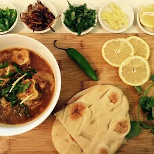 Paya with Naan