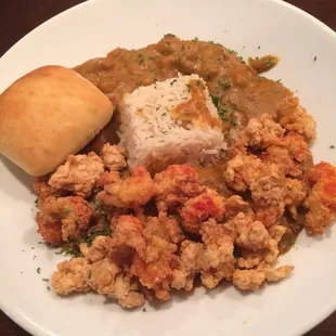 Crawfish half and half