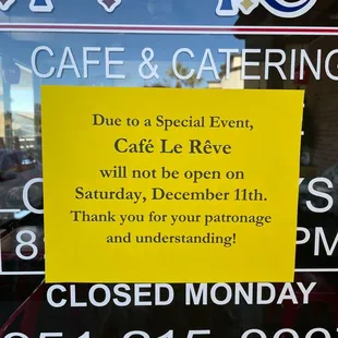 Closed Dec 11, 2021 :(