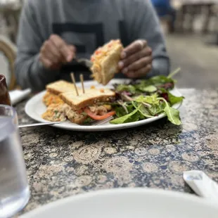 My friend had the Amazing Tuna Melt Sandwich which he seemed to enjoy.