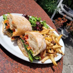 Lamb burger