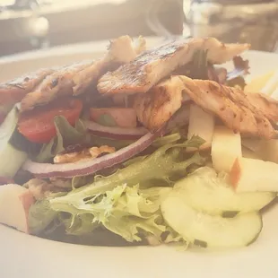 grilled fish, food