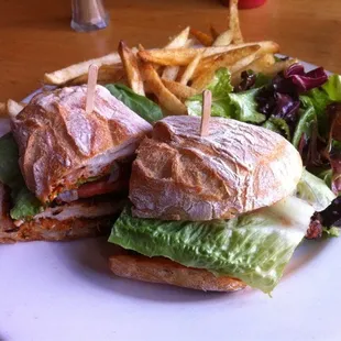 Chewy Raw Chicken Sandwiches