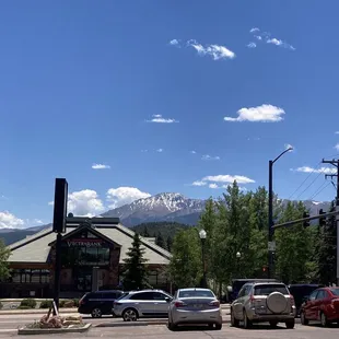 The view from Cafe Leo