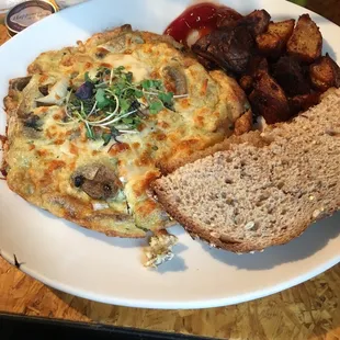 Mushroom Frittata