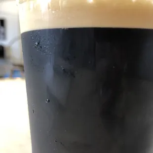 Lovely frothy head on the nitro cold brew.