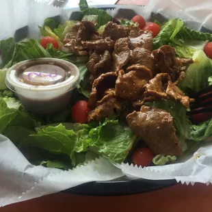Steak salad