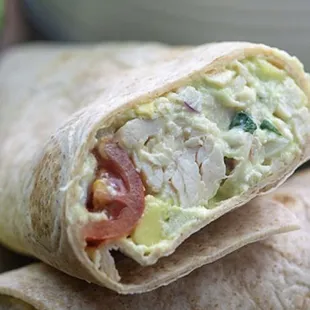 Chicken salad wrap